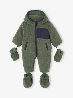 Vertbaudet Baby Winter-Overall mit Teddyfleece – Produktbild 1 von 1