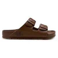 thies Vegane Ecofoam Sandale von thies ® aus recyceltem EVA, Whiskey, – Produktbild 1 von 1
