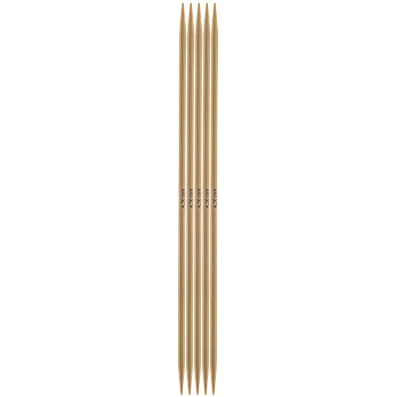 Rico Design Rico Design Nadelspiel 20cm Bambus 4,5 – Produktbild 1 von 1