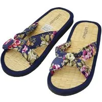 Les Tôngs Les Tôngs Juncus-K Flower - Zimtlatschen - vegane & Gesunde Zimtsohle Flip Flops – Produktbild 1 von 1
