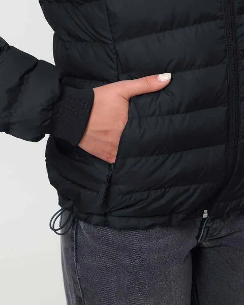 YTWOO YTWOO Leichte sportliche Jacke für Damen | Steppjacke | aus recyceltem PET, Schwarz, – Produktbild 4 von 4