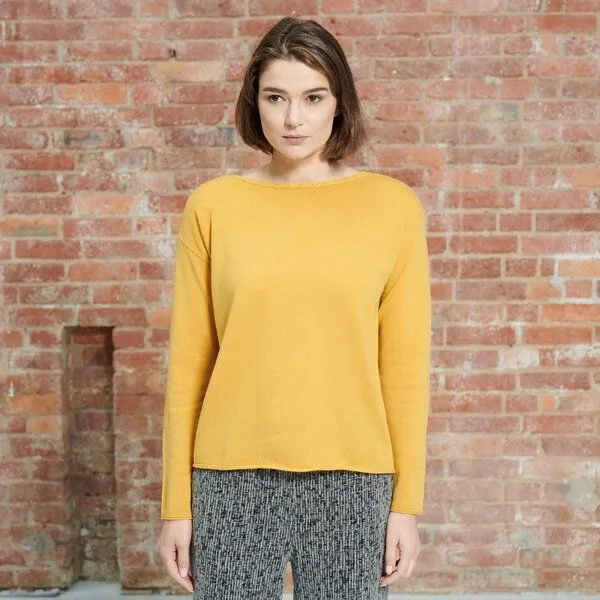 CON_STANT CON_STANT Zopfpullover 90% Merinowolle (kbT), 10% Kaschmir (kbT), Honig, – Produktbild 2 von 2