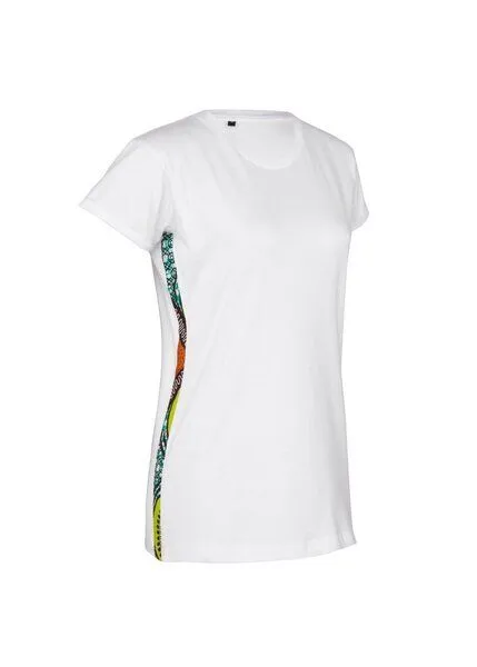 Maishameanslife Maishameanslife Bio Kitenge Shirt - Women, Weiss, – Produktbild 2 von 3