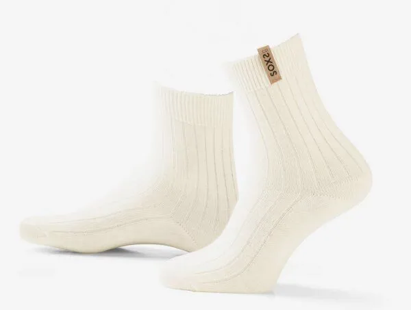 SOXS SOXS Finewool - mittelhoch, Creme, – Produktbild 2 von 3