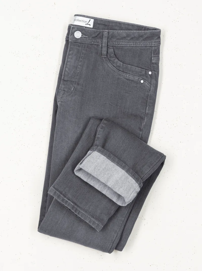 Witt Thermojeans, Stone-grey-denim, – Produktbild 3 von 3