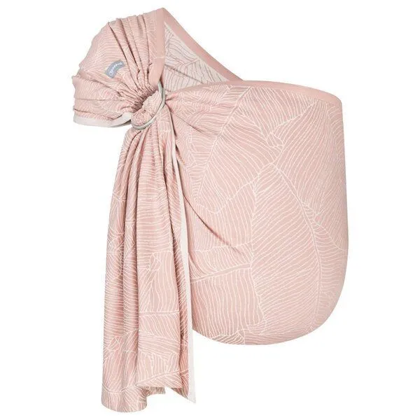 Hoppediz Hoppediz Babytragetuch - Ring-Sling kbA, Grenada rose, – Produktbild 1 von 1