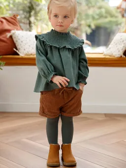 Vertbaudet Mädchen Baby Cord-Shorts – Produktbild 1 von 1