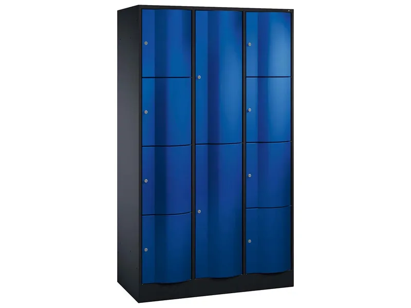 C+P C+P Kombi-Schließfachschrank an/bl l+r, 4+2+4 Fächer – Produktbild 1 von 1