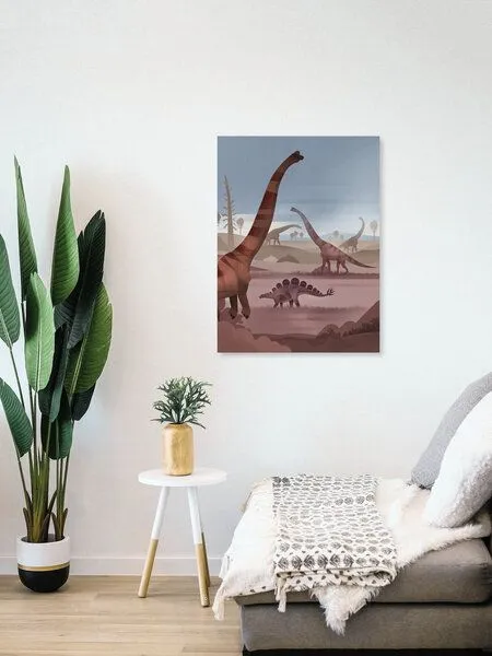 Photocircle Photocircle Poster / Leinwandbild - Dinosaurier-Tal – Produktbild 4 von 4