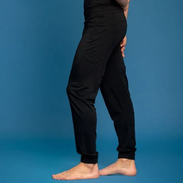 nice to meet me nice to meet me Urban Pant Unisex aus TENCEL® mit Biobaumwolle, Deep black, – Produktbild 2 von 3