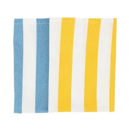 El Puente El Puente Geschirrtücher in Blau und Gelb (2er-Set) | Fair Trade & Handmade aus Indien – Produktbild 1 von 1
