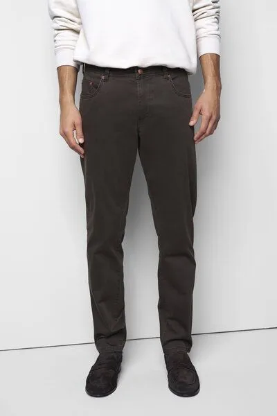 M 5 BY MEYER M 5 BY MEYER Five Pocket in Premium Satin, Braun (braun), – Produktbild 6 von 8