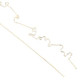 Jonathan Radetz Jewellery Jonathan Radetz Jewellery Kette Endless, fine(01), raw(02), Snake(03), endlos ohne Verschluss, 120 cm, Gold 585, 14 Karat – Produktbild 1 von 1