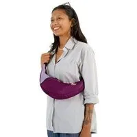 Ticket to the Moon Ticket to the Moon upcycled Bauchtasche/Crossbody Umhängetasche "Sling Bag", Plum-lavender, – Produktbild 1 von 1