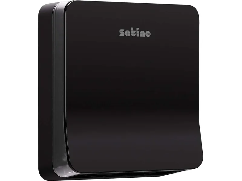 Satino Satino Falthandtuch-Spender Interfold S "HYGINITY" für 2-3 Packungen, Schwarz, – Produktbild 1 von 1