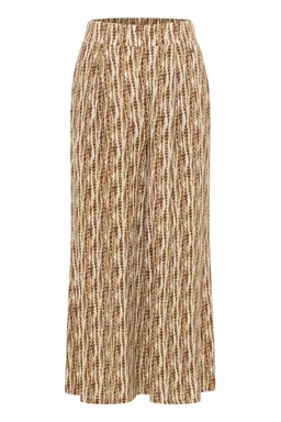 Tranquillo Hose Paulaa aus EcoVero™ Viskose - sand batik / 38 – Produktbild 1 von 1