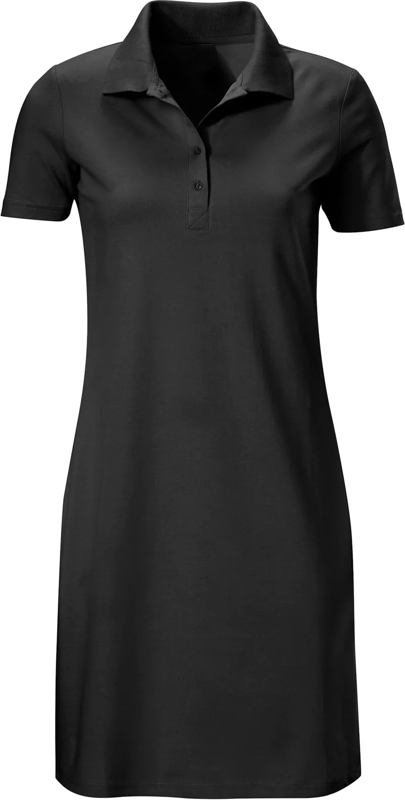 heine Polokleid schwarz, Schwarz, – Produktbild 2 von 2