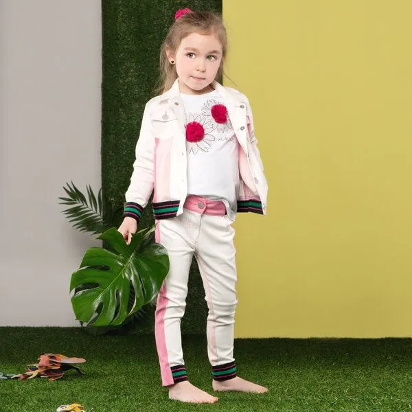 Marraine Kids Marraine Kids Jeans im Colourblock aus Bio Baumwolle Ivy – Produktbild 3 von 3