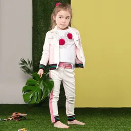 Marraine Kids Marraine Kids Jeansjacke im Colourblock aus Bio Baumwolle Lilia – Produktbild 1 von 1