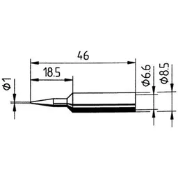 Sonstige Sonstige ERSA Lötspitze Bleistiftspitz 1,0 mm SB – Produktbild 1 von 1