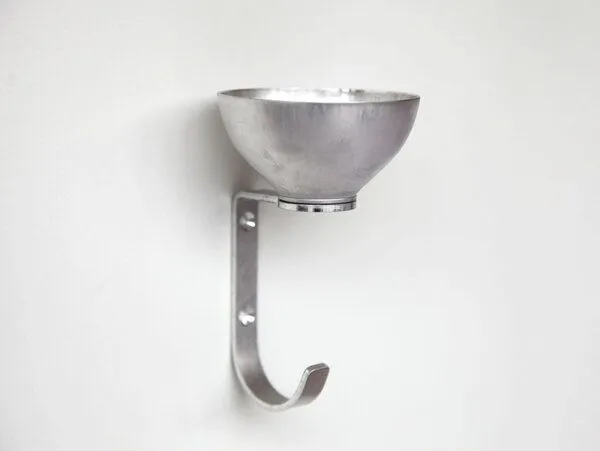 werkvoll by Lena Peter werkvoll by Lena Peter Wandschale mit Bügel FIRE, Silber, – Produktbild 1 von 4