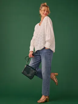 Envie De Fraise Gerade Umstandsjeans mit Seamless-Bund ENVIE DE FRAISE – Produktbild 1 von 1