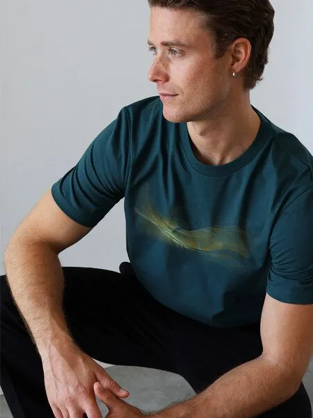 Kultgut Kultgut Artdesign - Biofair Klassik Shirt / Odem, Grün, – Produktbild 1 von 4
