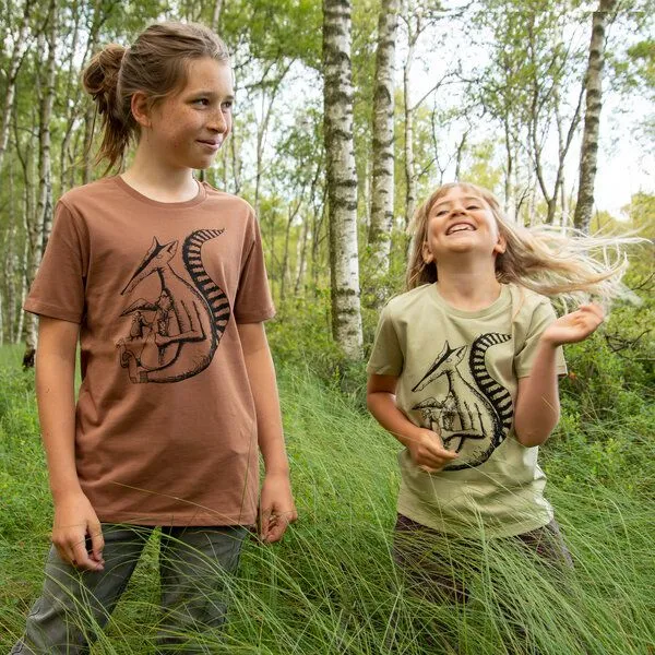 Cmig Cmig Kinder T-shirt Duchs, Caramel (braun), – Produktbild 3 von 4