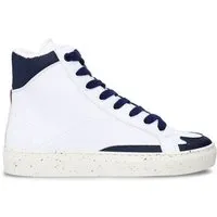 Nae Vegan Shoes Nae Vegan Shoes NAE - London High Top Sneaker aus AppleSkin und Piñatex, Blau, – Produktbild 1 von 1