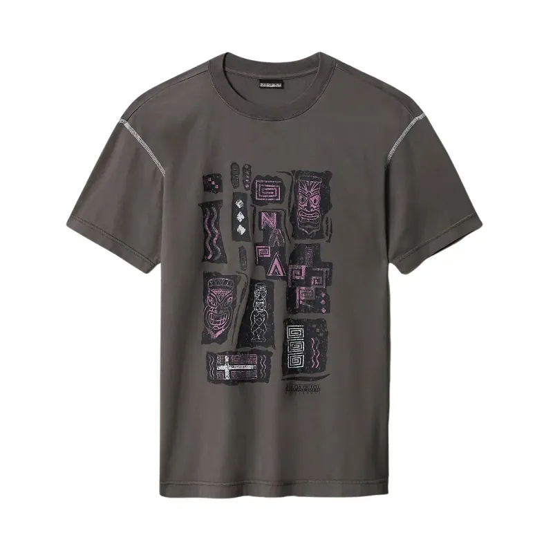 Napapijri T-Shirt Napapijri, Gris, – Produktbild 1 von 2