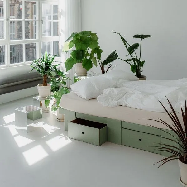 ROOM IN A BOX ROOM IN A BOX GRID Familienbett, Salbei, – Produktbild 3 von 4
