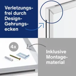 magnetoplan magnetoplan Whiteboard emailliert, 180 x120 cm – Produktbild 1 von 1