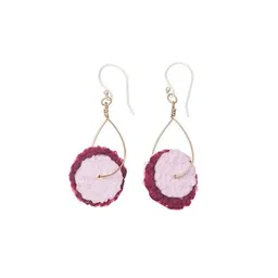 Sundara Sundara Ohrringe STELLA, Pflaume/Rosé – Produktbild 1 von 1