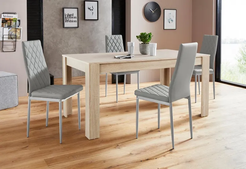 OTTO home Esstisch Meigh (OTTO-Choices), aus Holzwerkstoff, Breite 160 cm, Braun, – Produktbild 4 von 5