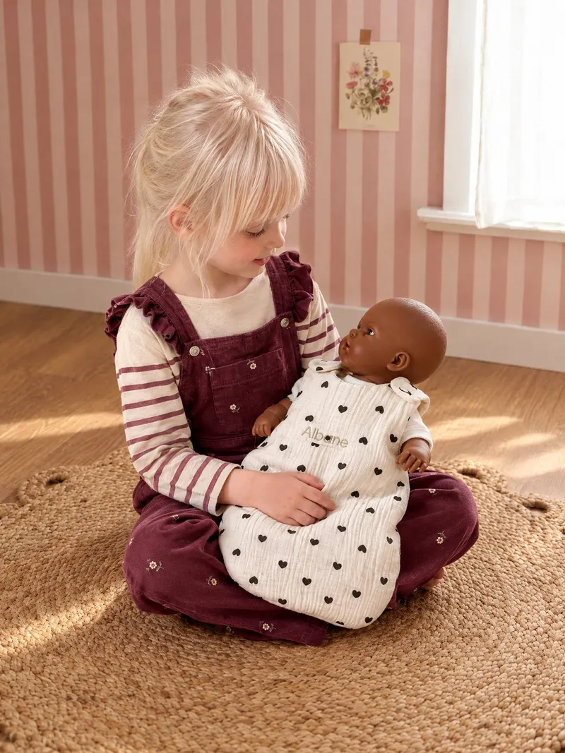 Vertbaudet Puppen-Schlafsack, Schwarz, – Produktbild 3 von 4