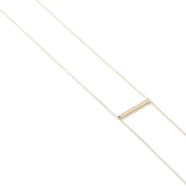 Jonathan Radetz Jewellery Jonathan Radetz Jewellery Kette BELONG, Gold 585, 14 Karat, Länge 80 cm, verstellbar ohne Verschluss – Produktbild 1 von 4