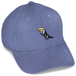 LIGARTI Bestickte Cord Cap – Joey der Tukan – LIGARTI Tiermanufaktur – Produktbild 1 von 1