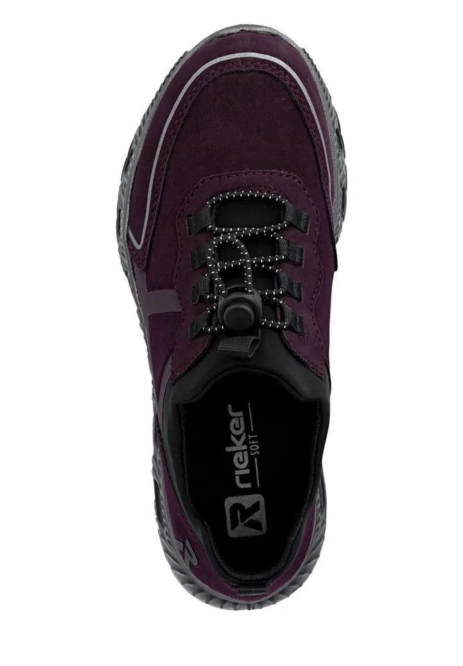 Rieker Rieker M6062 Sneaker, Rot, – Produktbild 4 von 5