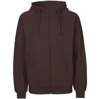 Neutral Neutral® Herren Unisex College Hoodie Zoodie Hoody Kapuzenjacke Sweatjacke, Braun, – Produktbild 1 von 1
