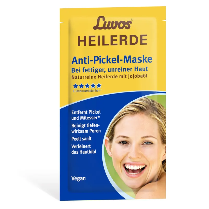 Heilerde-Gesellschaft Luvos Just Luvos HEILERDE Anti-Pickel-Maske vegan 15 ml – Produktbild 1 von 1
