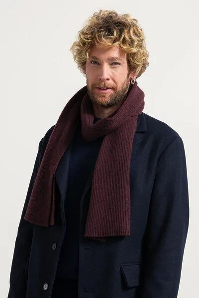 Rifò - Circular Fashion Made in Italy Rifò - Circular Fashion Made in Italy Recycelter Kaschmirwolle Schal – Federico, Braun, – Produktbild 1 von 3