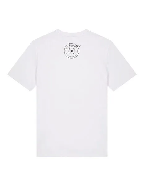 UNIPOLAR UNIPOLAR Physik T-Shirt aus Bio-Baumwolle Modell: Wellenlänge, White, – Produktbild 7 von 7
