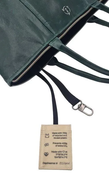 Smateria Smateria IKI Daydreamer L Schultertasche, Wald-grün (grün), – Produktbild 3 von 4