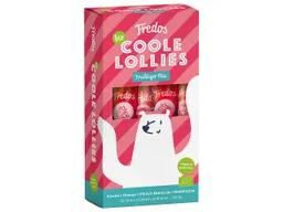 Fredos Fredos Bio-Wassereis 'Coole Lollies', fruchtiger Mix, 10 x 30 ml – Produktbild 1 von 1