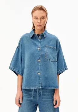 ARMEDANGELS ARMEDANGELS DENIM Damen Jeans-Overshirt aus Baumwoll-Lyocell-Mix – Produktbild 1 von 1