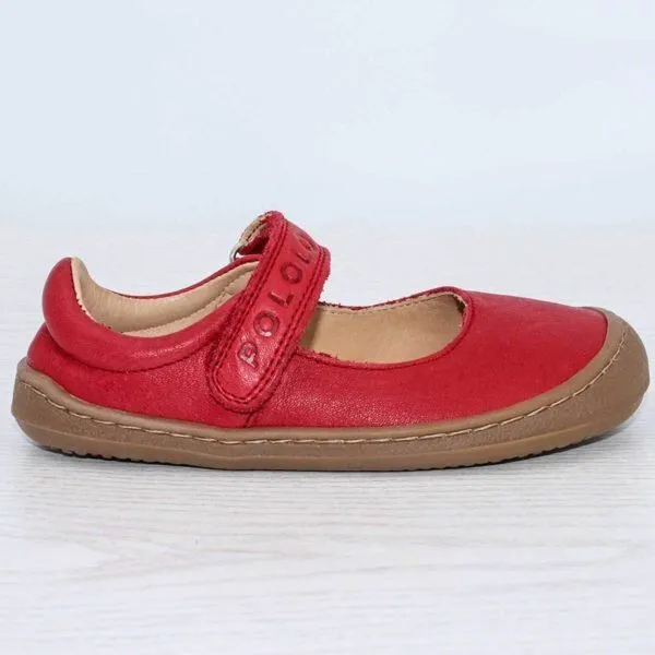 Pololo Pololo Barfußballerina aus pflanzlich gegerbtem Leder, unisex, Rot, – Produktbild 2 von 4