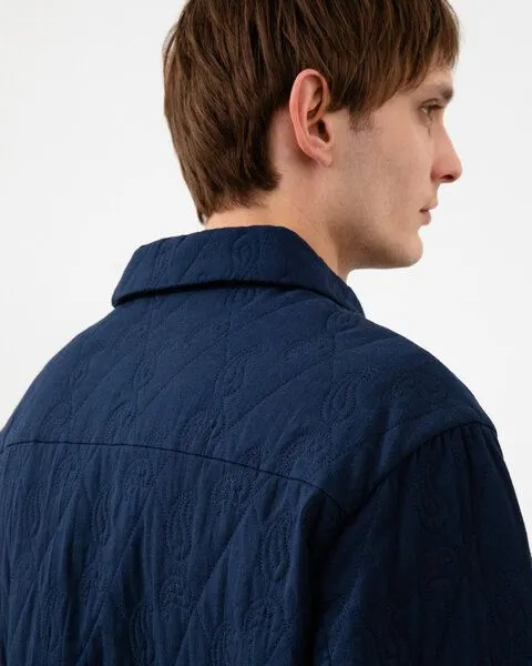 Rotholz Rotholz Leichte Steppjacke Bio Baumwolle -Dunkelblau – Produktbild 4 von 8