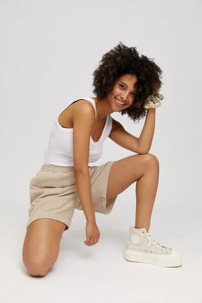 Mazine Mazine Shorts - Toma Shorts - aus Bio-Baumwolle, Natur (greige), – Produktbild 4 von 4