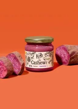 KoRo Bio Cashewcreme mit Cassis und Ube | 200 g – Produktbild 1 von 1