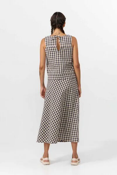 Suite 13 Lab Suite 13 Lab Aruba Bluse ohne Ärmel, Kariert, – Produktbild 3 von 3
